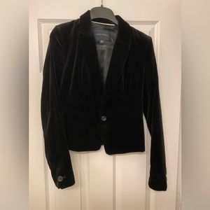 Banana Republic Velvet Blazer Size 0